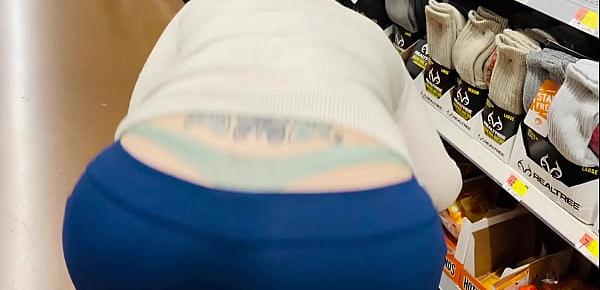  Mom Fat Booty Wedgie at Store